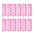 Quacc 12 PCS Toe Separators Pedicure, Toe Dividers for Women Nail Art