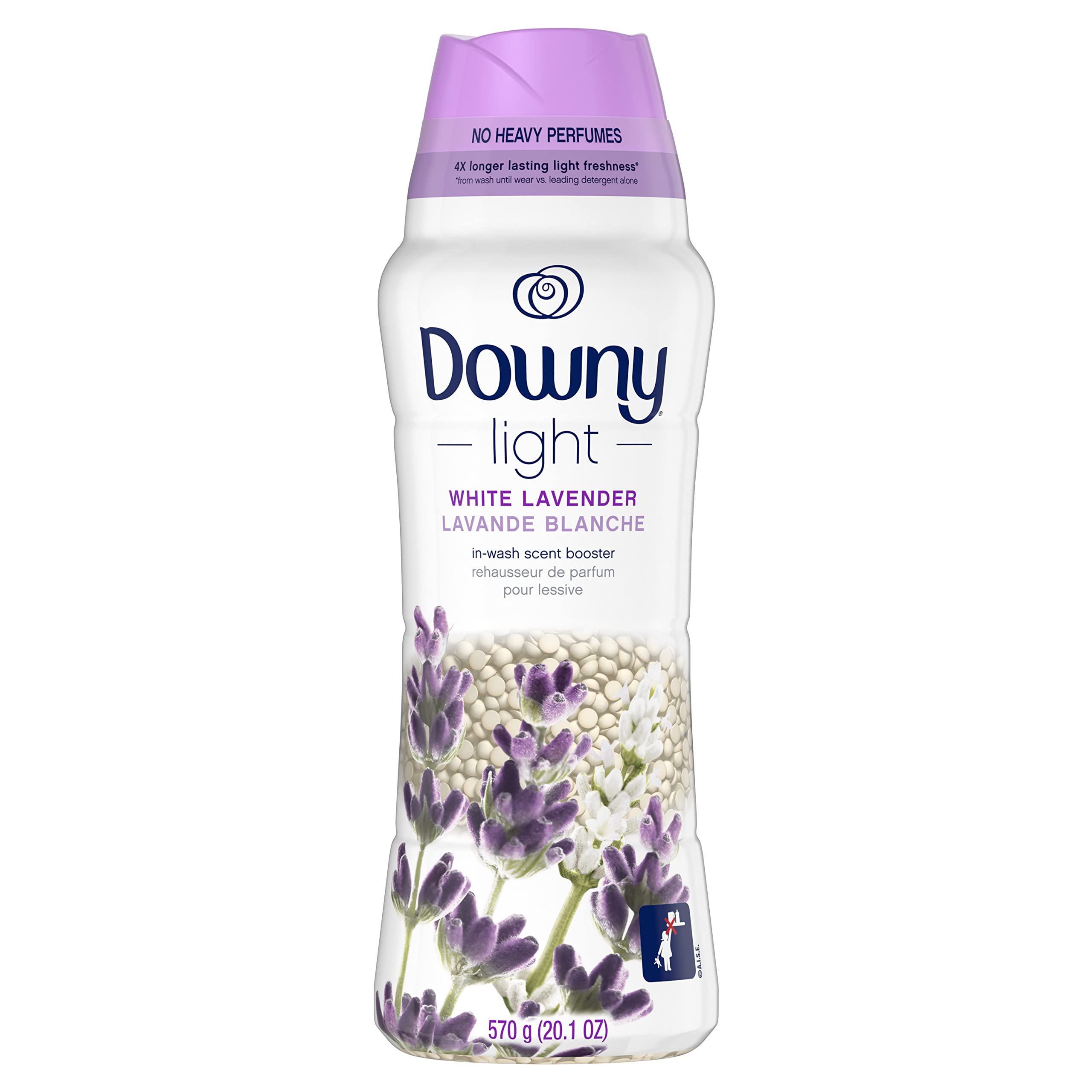 Buy now Downy Light Laundry Scent Booster Beads, Ocean Mist Scent, 24 OZ, In-Wash Fabric Beads Designed To Be Gentle With A Light Boost Of Scent, No Heavy Perfumes Lavender 20.1 Ounce (Pack of 1) at indiglob india