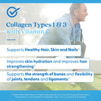 Buy now Doctor's Best Collagen Types 1 & 3 with Vitamin C, Non-GMO, Gluten Free, Soy Free, Supports Hair, Skin, Nails, Tendons & Bones, 500 mg, 240 Caps (DRB-00263) at indiglob india