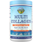 Terranics Multi Collagen Peptides Powder, Type I II III V X Hydrolyzed Collagen for Women+Men, Collagen Supplements, Fast Dissolve, Unflavored Colageno, No Sugar, Keto, 8oz