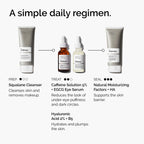 The Ordinary Caffeine Solution 5% + EGCG Eye Serum, Depuffing Eye Serum for Dark Circles and Tired Eyes