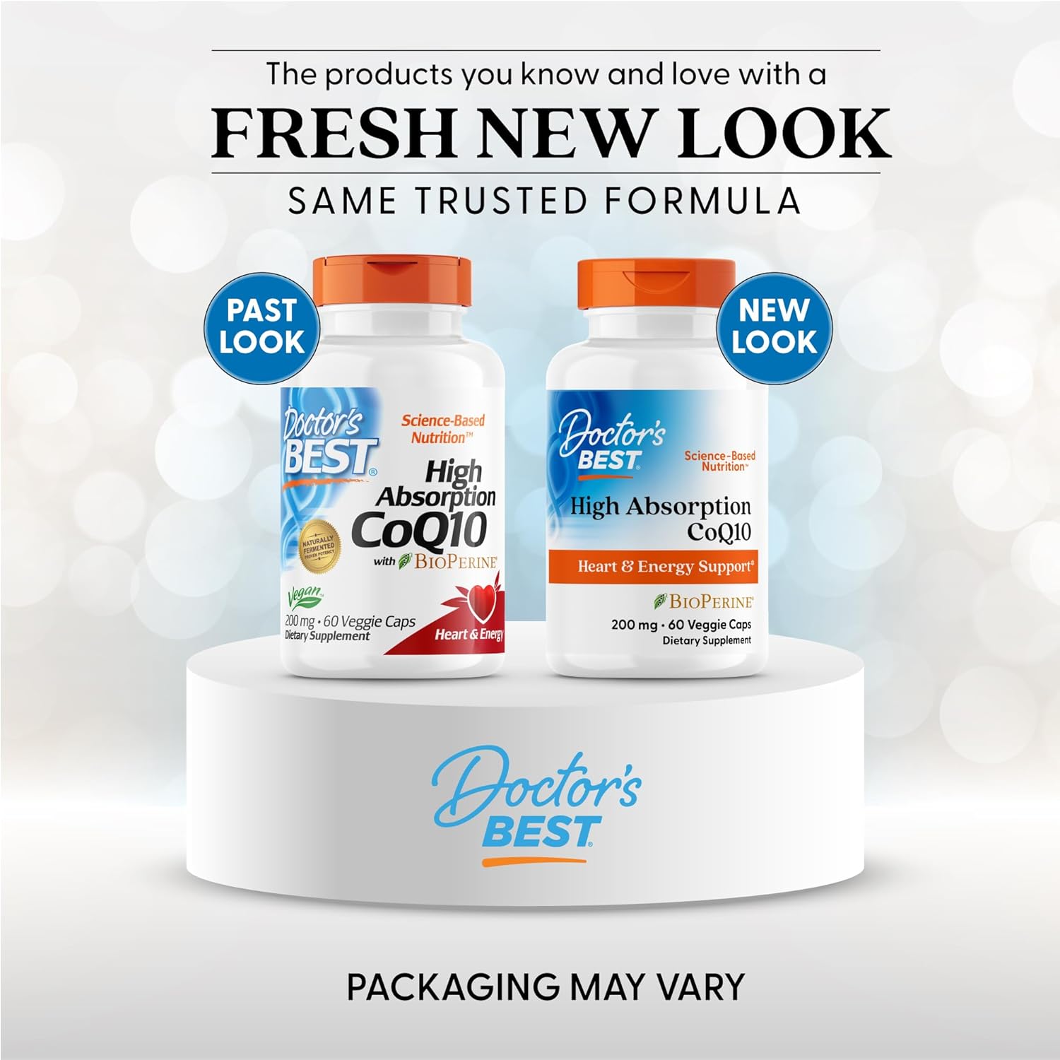 Buy now Doctors Best High Absorption CoQ10, Heart & Energy Support*, USP Verified, Naturally Fermented CoQ10, Non-GMO, Gluten Free, Soy Free, Vegan 60 Veggie Caps at indiglob india