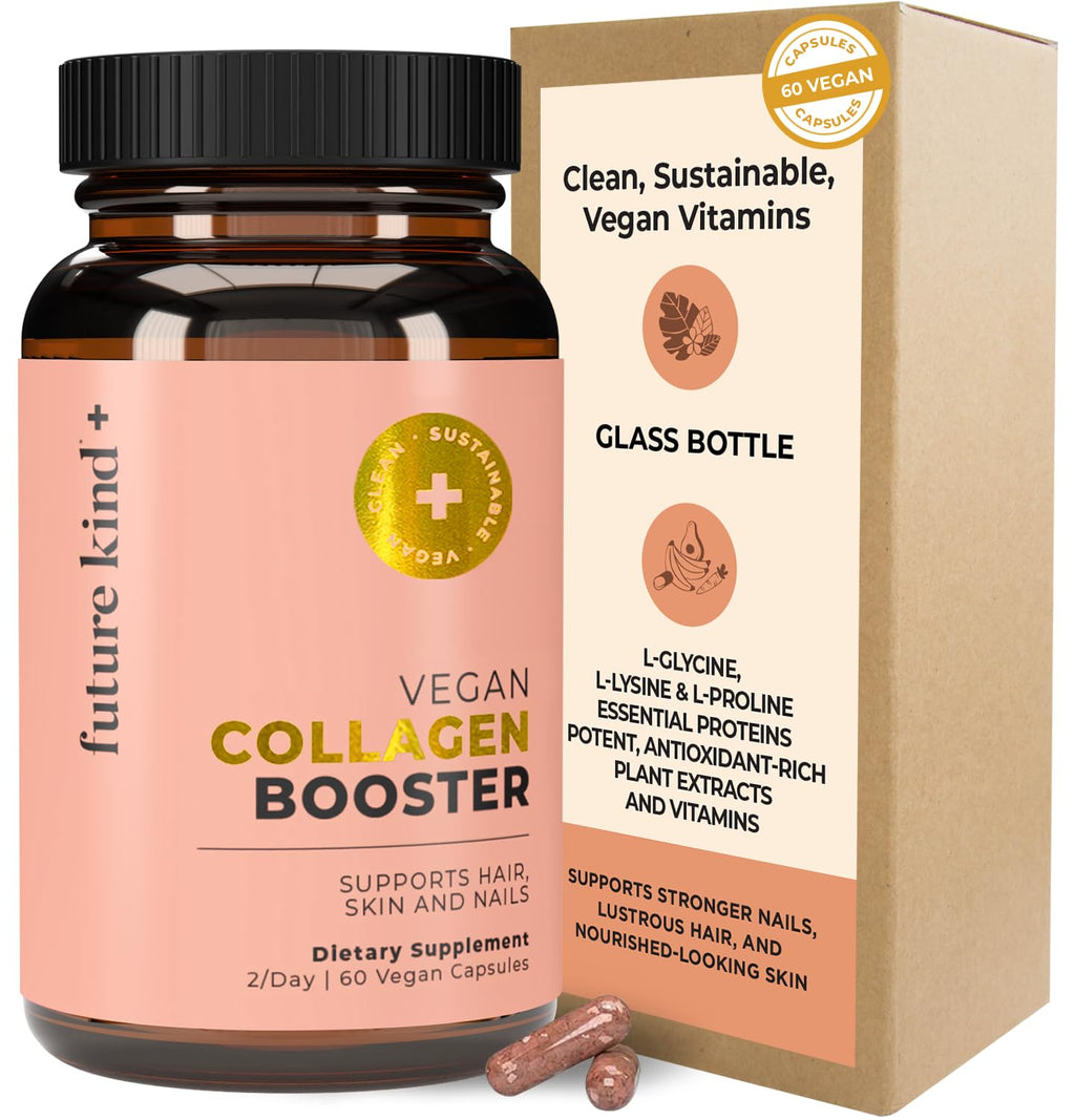 Future Kind Vegan Collagen Booster with Biotin & Vitamin C, 60ct