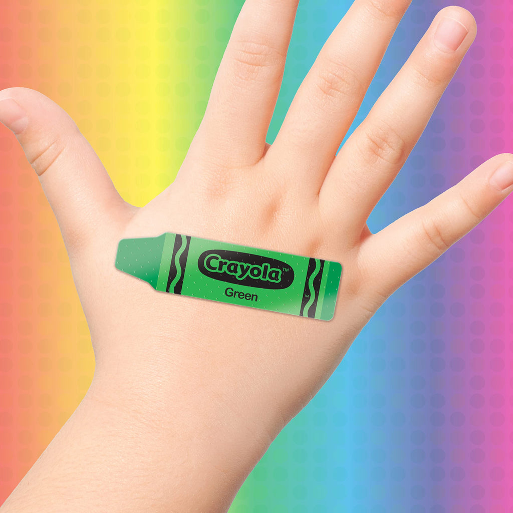 Buy now Crayola Shaped Kids Bandages, 100 CT | Great for Birthdays, Party Supplies, Stickers, Stocking Stuffer or White Elephant Gift | Adhesive Bandages for Minor Cuts, Scrapes, & Burns at indiglob india