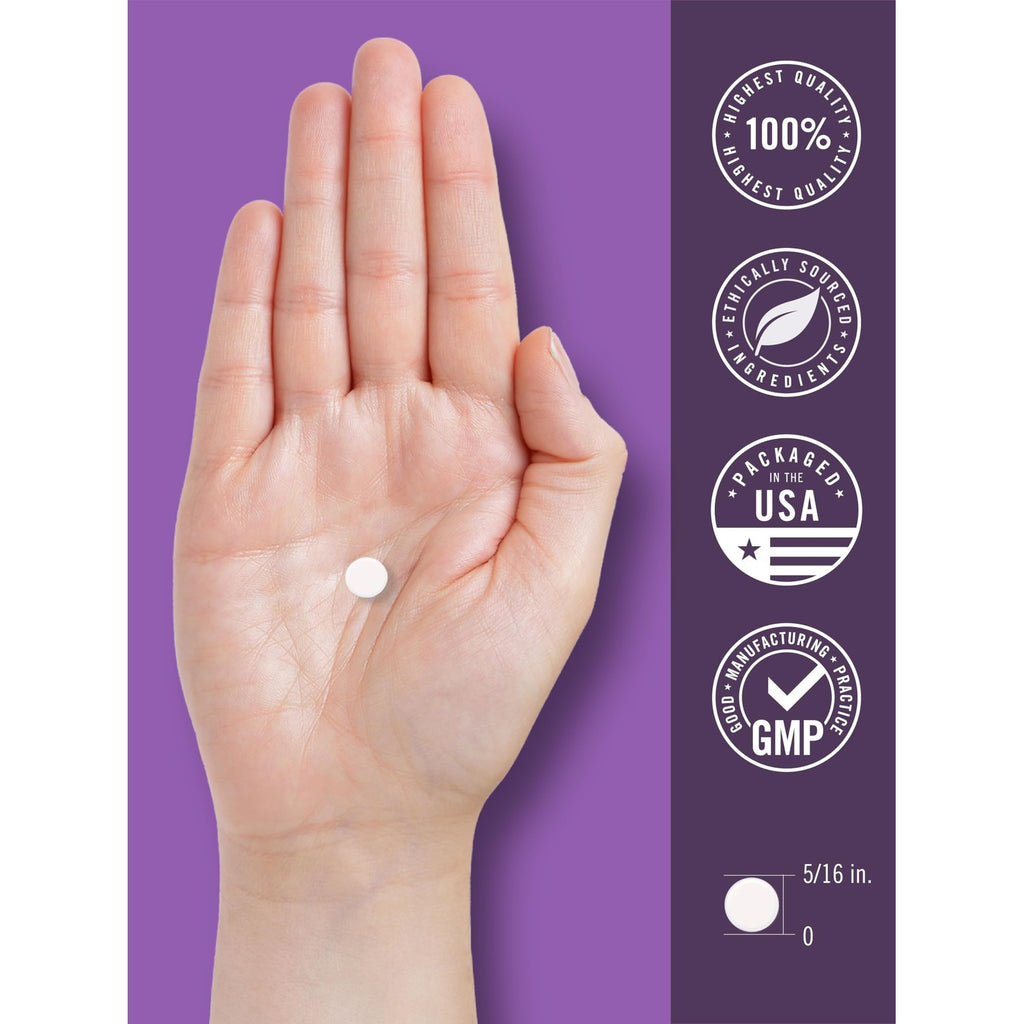 Carlyle Melatonin 10mg | 270 Tablets | with L-Theanine | Vegetarian, Non-GMO, Gluten Free Supplement