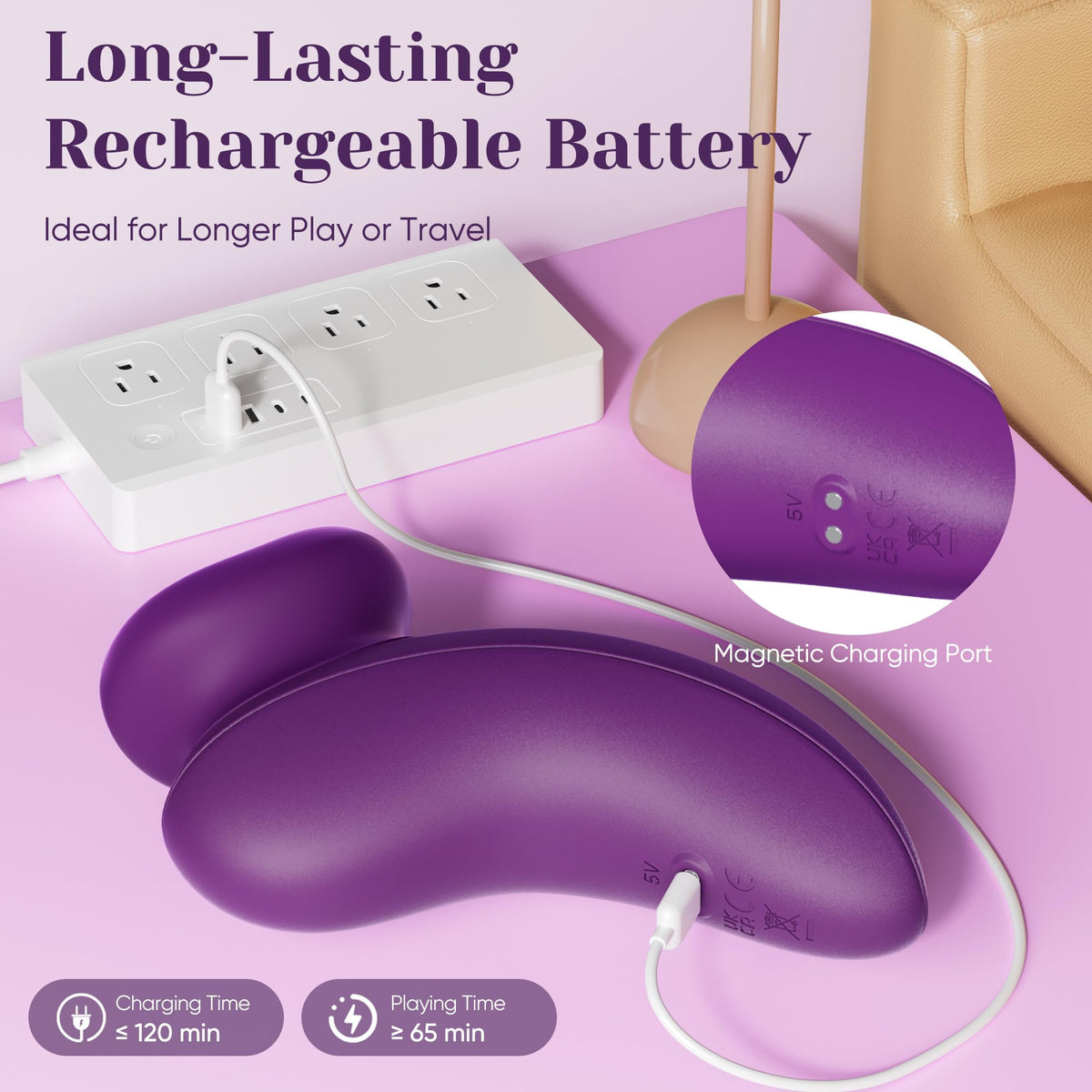 Realistic Tongue Vibrator with Licking Motion - Quiet, Waterproof