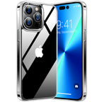 Buy now TORRAS Tough Shockproof for iPhone 13 Pro Case, [Military-Grade Drop Tested] Ultra-Durable Matte Hard PC Back with Soft Silicone Edge Slim Protective for iPhone 13 Pro Phone Case,Translucent Black at indiglob india