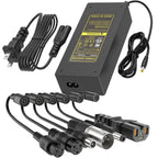 ETL Certified 42V 2A Electric Scooter Charger, 7-in-1 Universal Charger Replacement for 36V 10S Lithium Battery, Compatible with Razor Gotrax Xiaomi Jetson Ninebot Hoverboard & E-Bike