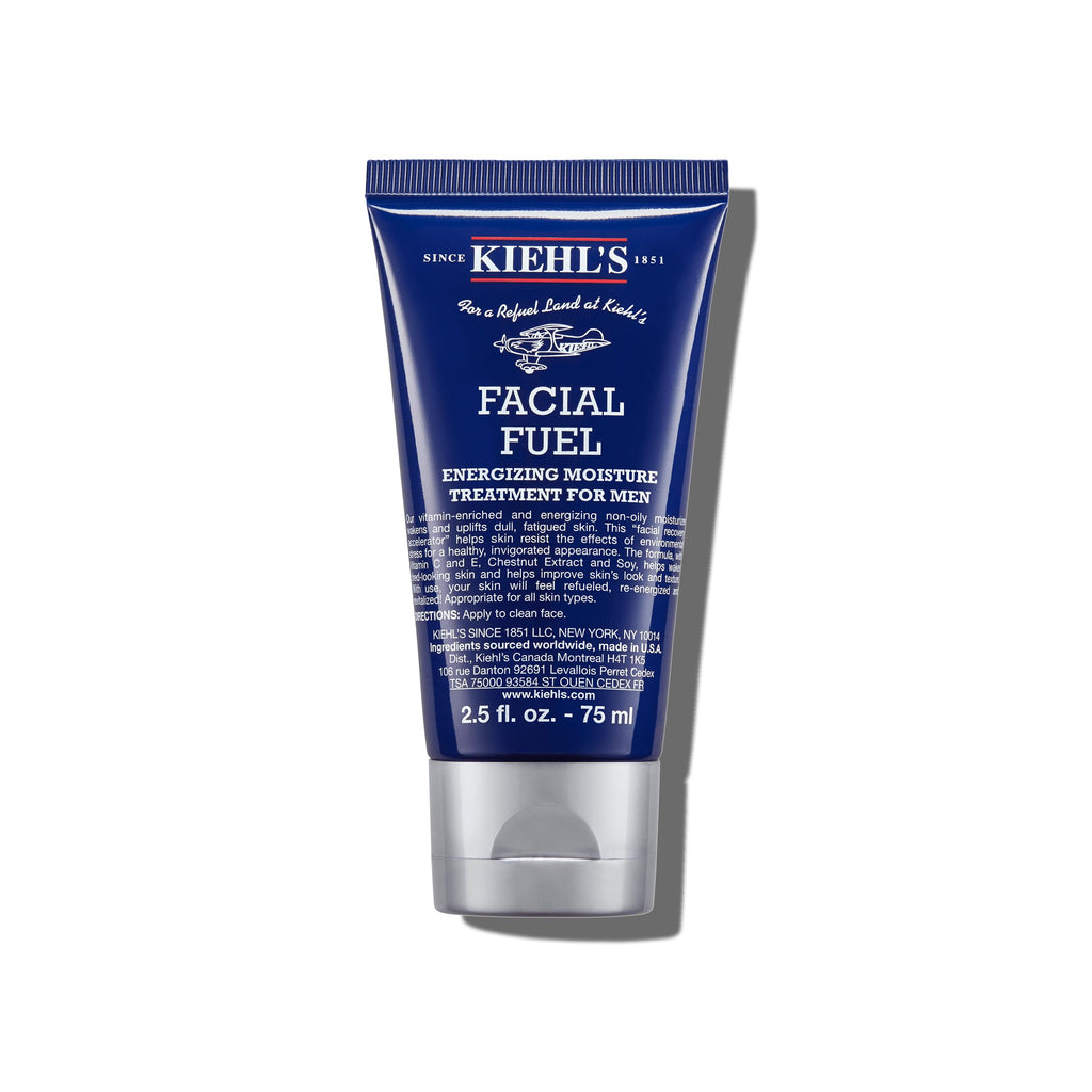 Kiehl's - Facial Fuel Men's Energizing Moisturizer | Men's Daily Face Moisturizer to Revive Skin - With Vitamin Cg & Caffeine - Fast Absorbing & Non-Greasy