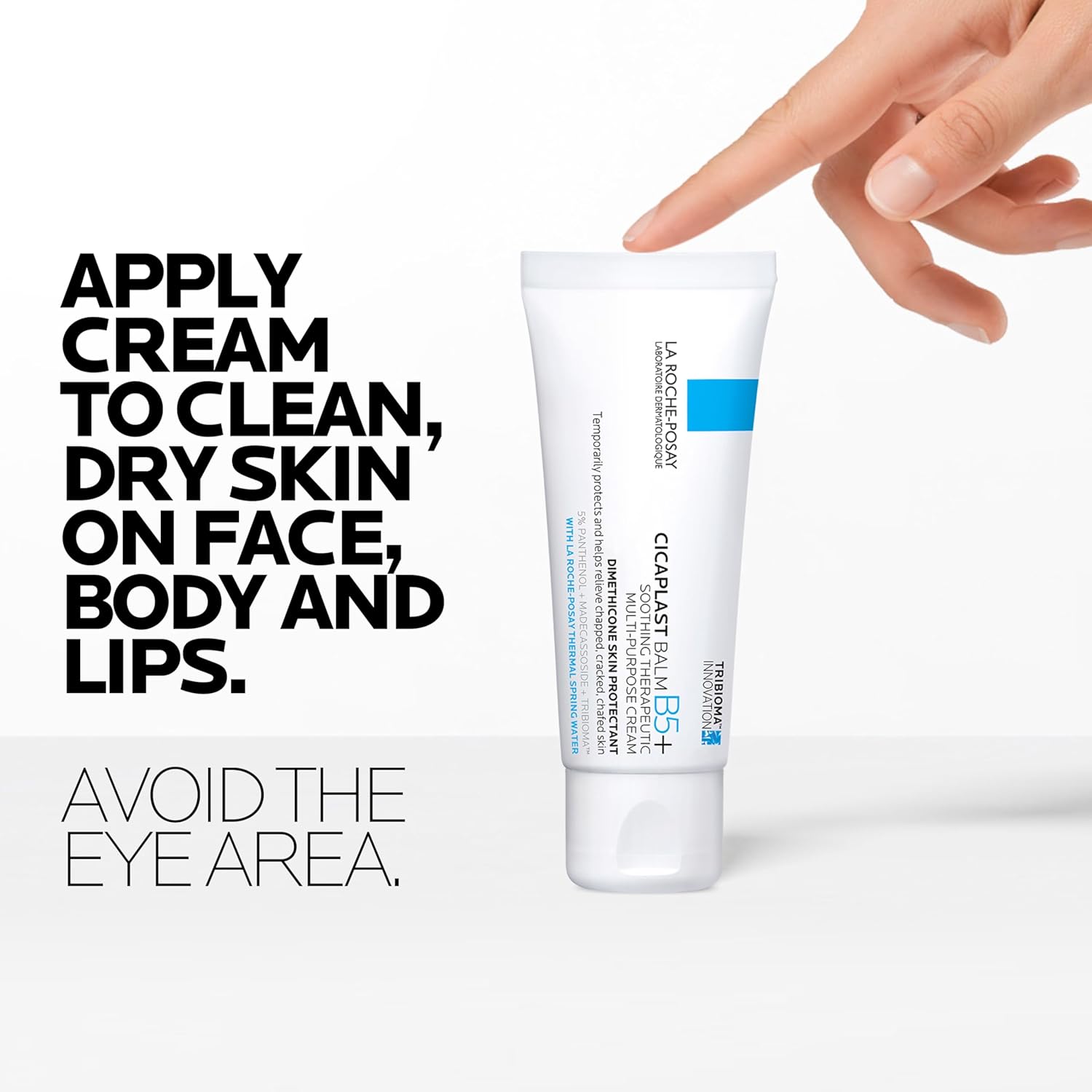 Buy now La Roche-Posay Cicaplast Balm B5, Healing Ointment and Soothing Therapeutic Multi Purpose Cream for Dry & Irritated Skin, Body and Hand Balm, Baby Safe, Fragrance Free at indiglob india