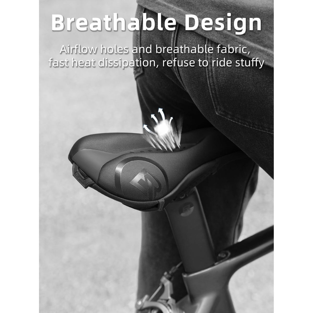 ROCKBROS Bike Seat Cover Bike Seat Cushion for Men Women