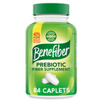 Benefiber Prebiotic Fiber Supplement Caplets, 84 count | Plant-based Prebiotic Fiber, Supports Gut Health by Nourishing Good Gut Bacteria, GLP-1 Support for Digestive Health