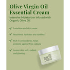 DHC Olive Virgin Oil Essential Cream, Ultra-Rich Skin Barrier Cream, 1.7 oz