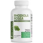 Bronson Rhodiola Rosea Adaptogen for Stress, Mood & Energy, 120 Capsules | Brain Health Support, Vegetarian, Non-GMO, Gluten-Free & Soy-Free