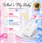 Whats My Baby® Early Gender Test - Reveal if Your Baby is a Girl or Boy from 5 Weeks - Instant Results - Gender Reveal Early Pregnancy Prediction Test Kit