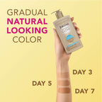 Jergens Natural Glow Hydra Gel Self Tanner, Fair to Medium, 8.3 fl oz | Gradual Self Tanning Gel, Hyaluronic Acid, Hydrating, Fragrance-Free, Fair to Medium Skin, Buildable Glow