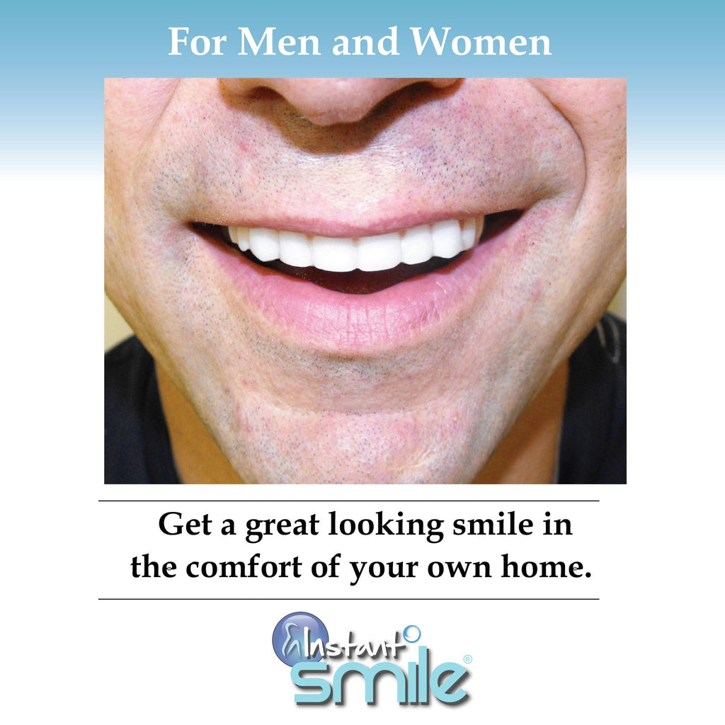 Instant Smile Comfort Fit Flex - Bright Shade - Upper Veneer Cosmetic Teeth