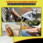 Streak Free/3 Microfiber Glass Cleaning Cloth, 6 Pack, Lint Free & Reusable