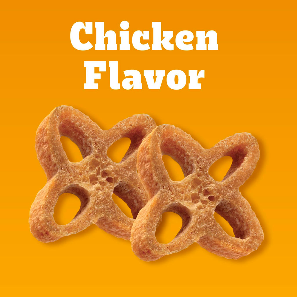 Pedigree Dentastix Chewy Chunx Small Dental Dog Treats, Chicken, 13.5 oz