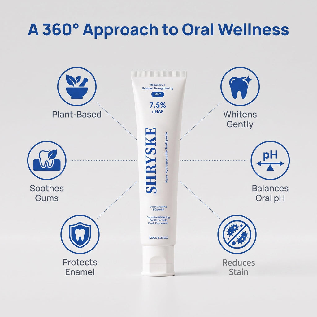 Shryske Toothpaste Whitening, Shryske Toothpaste for Yellow Teeth