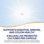 Nature's Way Probiotic Pearls Max Potency Softgels, 5 Billion CFU, 30 ct | Daily Probiotic for Women and Men, Supports Digestive, Immune, Colon Health*, with Lactobacilli and Bifidobacteria strains