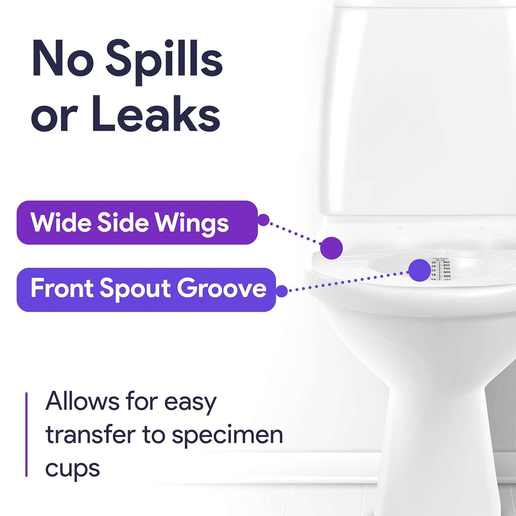 Buy now Urine Hats for Toilet - Reinforced Ribbing Stool Sample Collection Kit - Standard Fit Urine Collection Hat for Toilet - Specimen Collector Urine with Durable Materials - 2 Pack at indiglob india