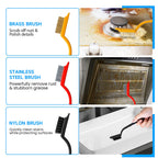 14Pcs Crevice Cleaning Brush Set, V Shape Grout Cleaner Brush for Deep Cleaning Gap, Hard Bristle Scrub Brushes Tools, Cleaning Supplies for Household Use, Bathroom, Kitchen, Toilet, Window