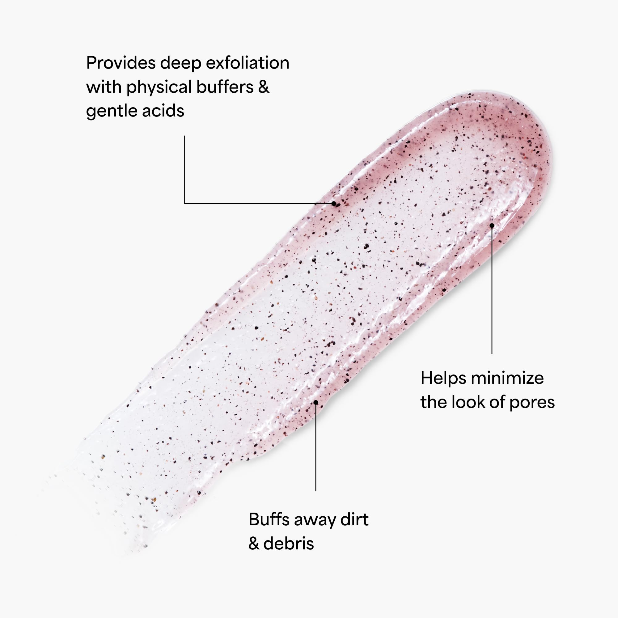 Buy now TULA Skin Care So Poreless Exfoliating Blackhead Scrub - Powerful and Gentle Exfoliation, Refreshing and Smoothing, Contains Probiotic Extracts, Volcanic Sand, Pink Salt, and Witch Hazel, 2.89 oz. at indiglob india