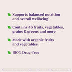 Natrol JuiceFestiv Vitamins and Supplements, 60 Capsules (2-Count) | For Nutrition & Well-being, Antioxidants for Cellular Health, Daily Fruit & Veggie Capsules, 120 Capsules, 30 Day Supply