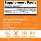 Buy now Doctors Best Natural Vitamin K2 MK-7, Supports Tissue & Bone Health, Non-GMO, Gluten Free, Soy Free, Vegan 60 Veggie Caps at indiglob india