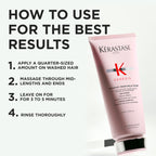 "Kerastase Genesis Strengthening Fondant Renforcateur Conditioner - For Normal To Dry Hair, Gently Cleanses & Helps Reduce Hair Fall, For Weak or Damaged Hair, Strengthens, Detangles & Hydrates