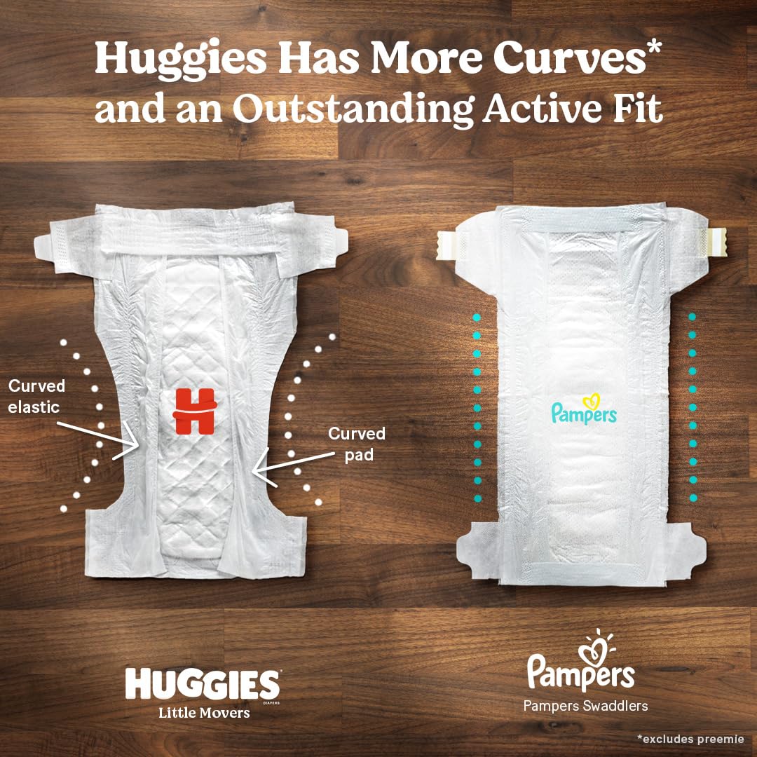 Huggies Little Movers Diapers Size 6, 16 Count