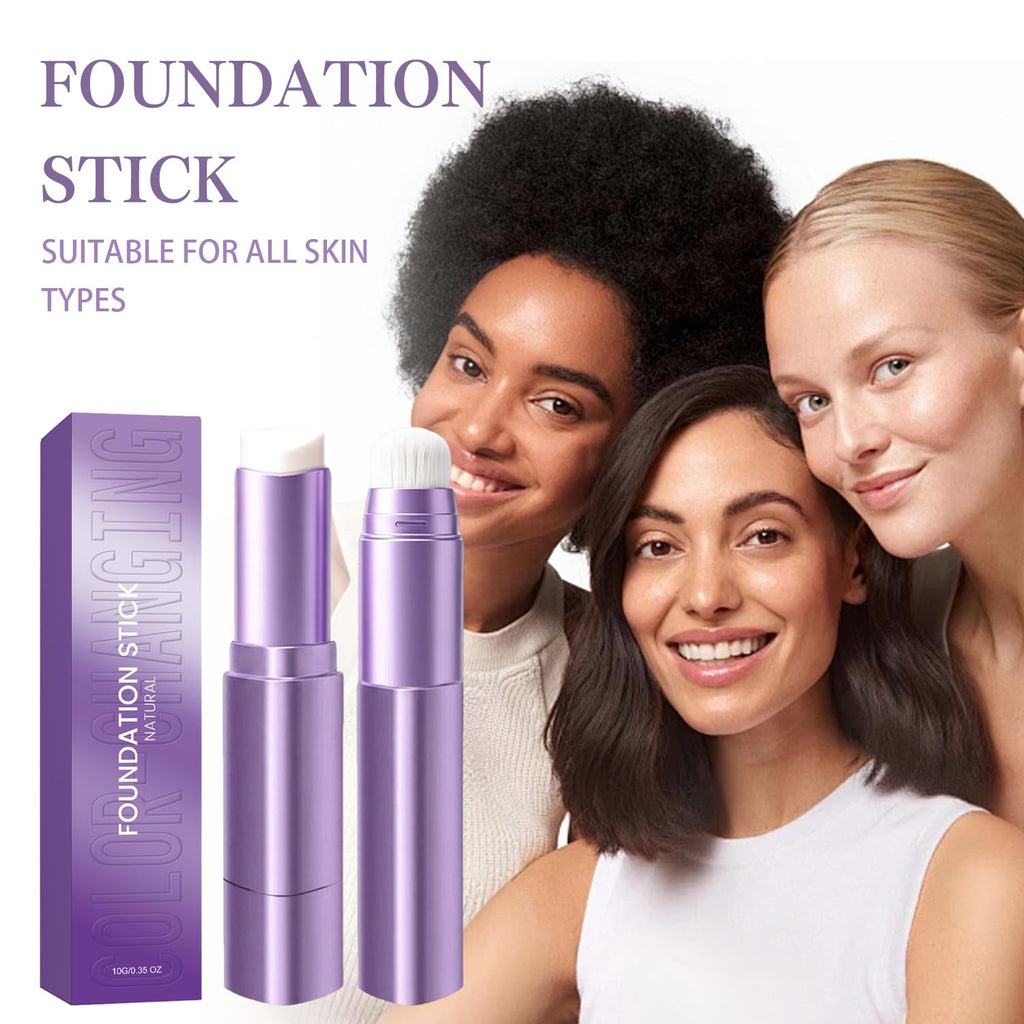 Foundation Stick, 2-in-1 Color Changing Foundation Stick (1 Pack)