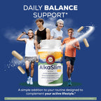 Alka Slim Plus Capsules - Official AlkaSlim Plus Advanced Formula with All Natural Ingredients, Premium Pills Maximum Strength for Wellness & Overall Health Support, 60 Capsules for 1 Month