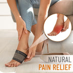 Copper Arch Support for Plantar Fasciitis. 2 Half Socks/Sleeve Compression Brace for Women and Men. Orthotics Feet Pain Aid Fit for Flat/High/Fallen Arches, Foot Care (Copper)