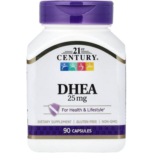 Buy now 21st Century DHEA 25 mg Capsules, 90 Count at indiglob india