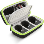 Buy now YOUSHARES Wireless Go 2 Hard Carring Case - Professional Flocking Mic Case Compatible with Rode Wireless GO II Dual Channel Compact Digital Wireless Microphone System (black) 01 Hard Carring Case at indiglob india