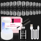 Buy now beetles Gel Polish 2Pcs 15ml Nail Glue Kit for Acrylic Nails, 5 in 1 Super Strong Brush in Nail Gel Glue for False Nails Tips and Gel Nail Polish Led Lamp Required at indiglob india