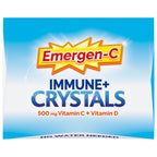 Emergen-C Immune Plus Crystals, On-the-Go Immune Support Supplement with Vitamin C, Vitamin D, B Vitamins, Zinc and Manganese, Berry Lemonade, Back to School Essentials - 28 Stick Packs