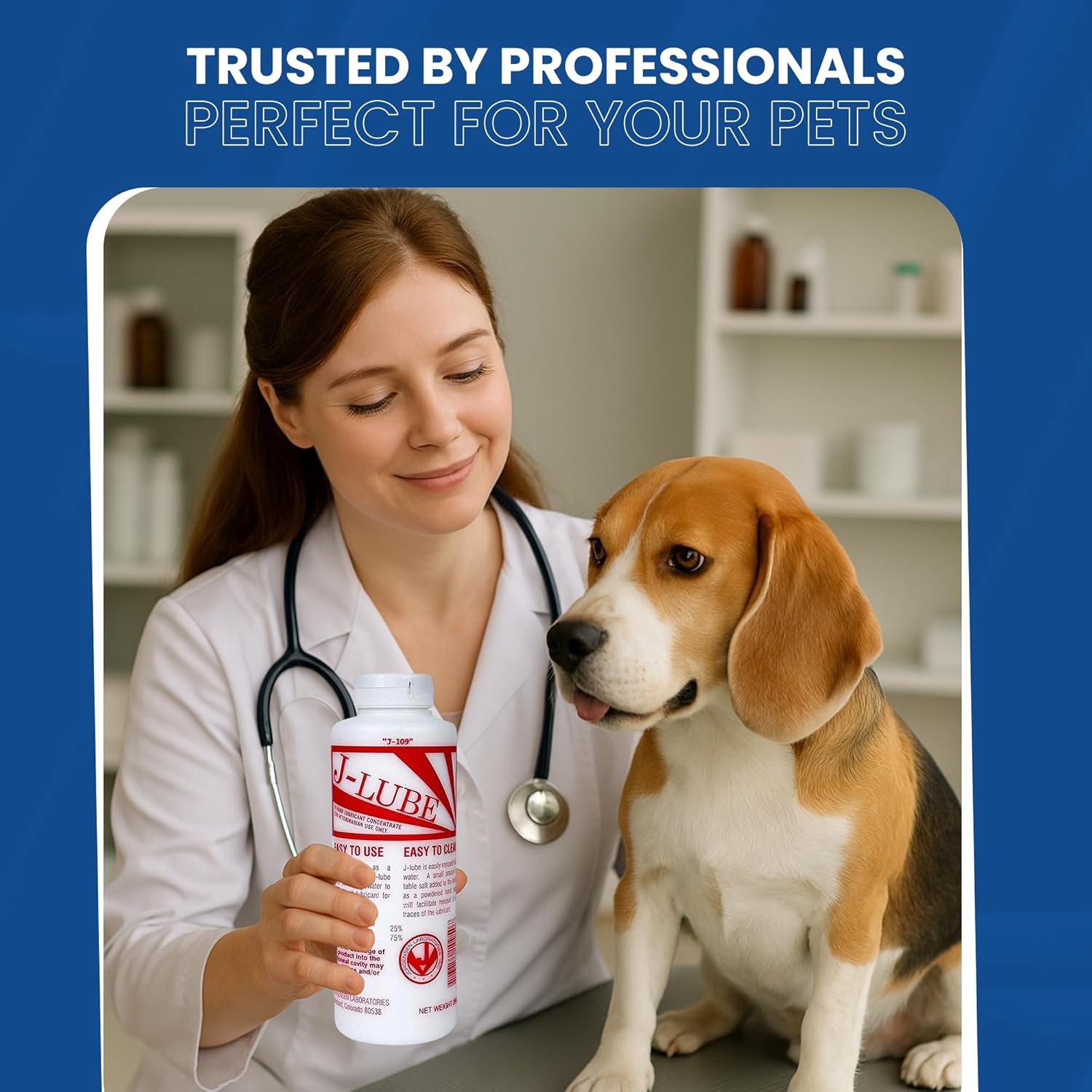 Buy now JorVet J-Lube Powder Lubricant | Easy-Mix Formula, Non-Irritating & Mess-Free | 10oz Bottle Makes 6-8 Gallons | Trusted for Veterinary & Obstetrical Use | Safe, Smooth & Easy to Clean | Red White at indiglob india