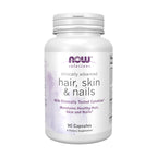 Buy now NOW Foods Solutions, Hair, Skin and Nails, Clinically Advanced, Support with Clinically Tested Cynatine??, 90 Veg Capsules at indiglob india