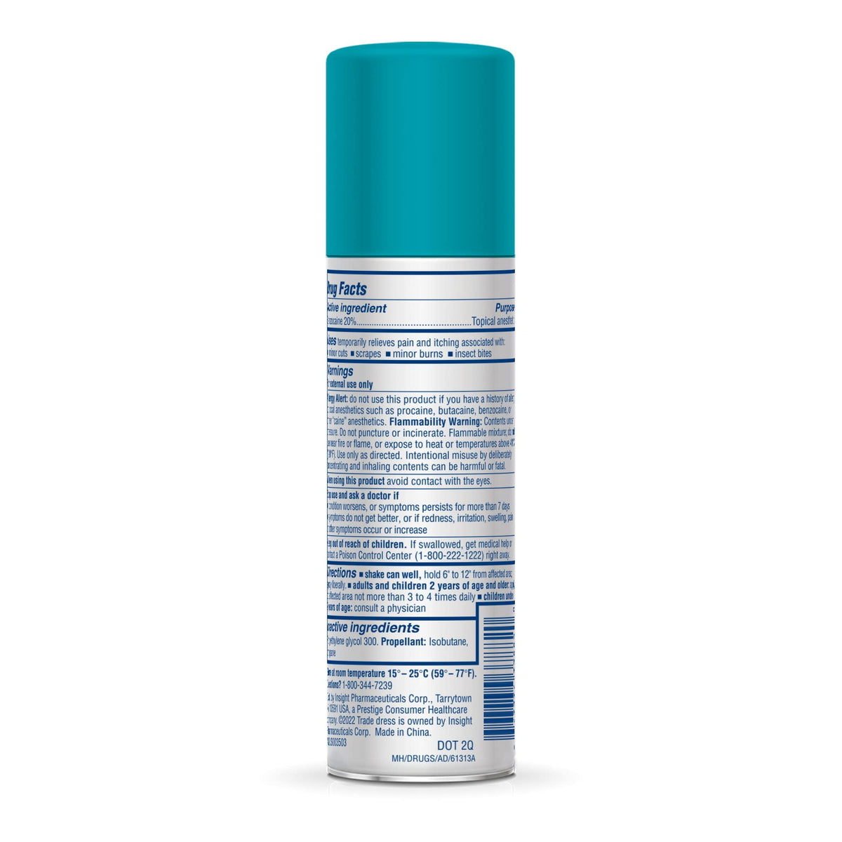 Americaine Hospital Formula Maximum Strength Benzocaine Spray, 2 Oz