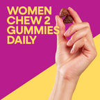 Nature's Way Alive! Women’s Multivitamin Gummy, Vitamins A, C, D3, E, 130ct | Berry Flavored, Daily Chewable Multivitamins for Women, B-Vitamins, Supports Immune, Heart, & Muscle Function*