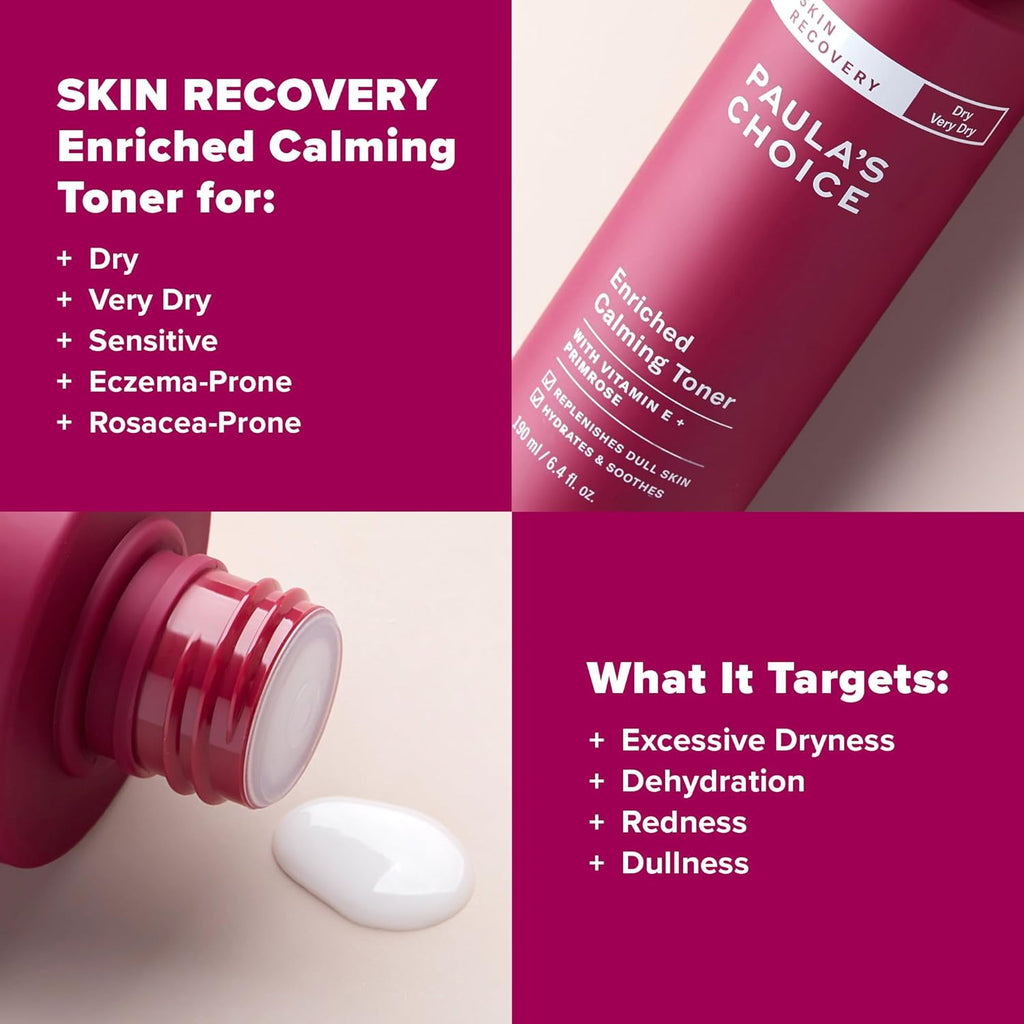 Buy now Paula's Choice Skin Recovery Calming Toner, 6.4 Ounce Bottle Toner for The Face, Sensitive Facial and Dry Redness-Prone at indiglob india