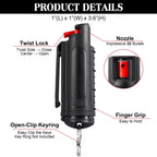 7PC Mageloly Pepper Spray, 32 Bursts 2.0% MC Pepper Spray for Women