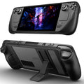 Buy now JSAUX Kickstand Case Compatible with Steam Deck/OLED, PC0105 Upgrade The Adjustable Angle Stand Steam Deck Cover TPU Protective Case, Shock-Absorption, Non-Slip and Anti-Scratch Design Adjustment Angle Stand at indiglob india