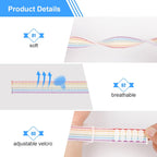Buy now Kids Wristband Compatible with Apple AirTag, Protective Case for Air Tag GPS Tracker Holder with Nylon Bracelet, Adjustable Anti Lost Watch Band for Toddler Child Elder(Rainbow A) at indiglob india