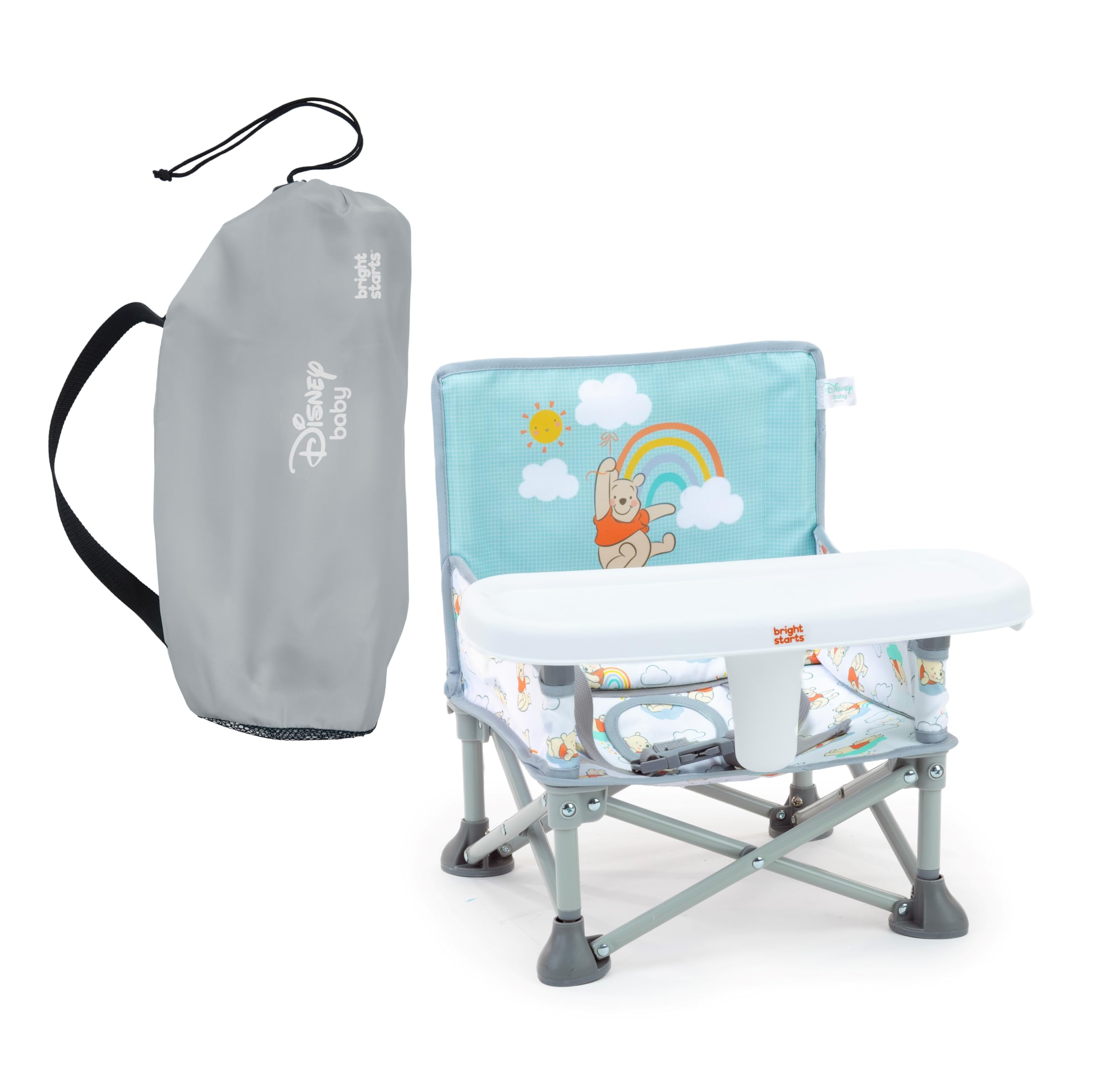 Buy now Summer by Bright Starts Pop 'N Sit Portable Booster Chair, Floor Seat, Indoor/Outdoor Use, Compact Fold, Green, 6 Mos - 3 Yrs at indiglob india