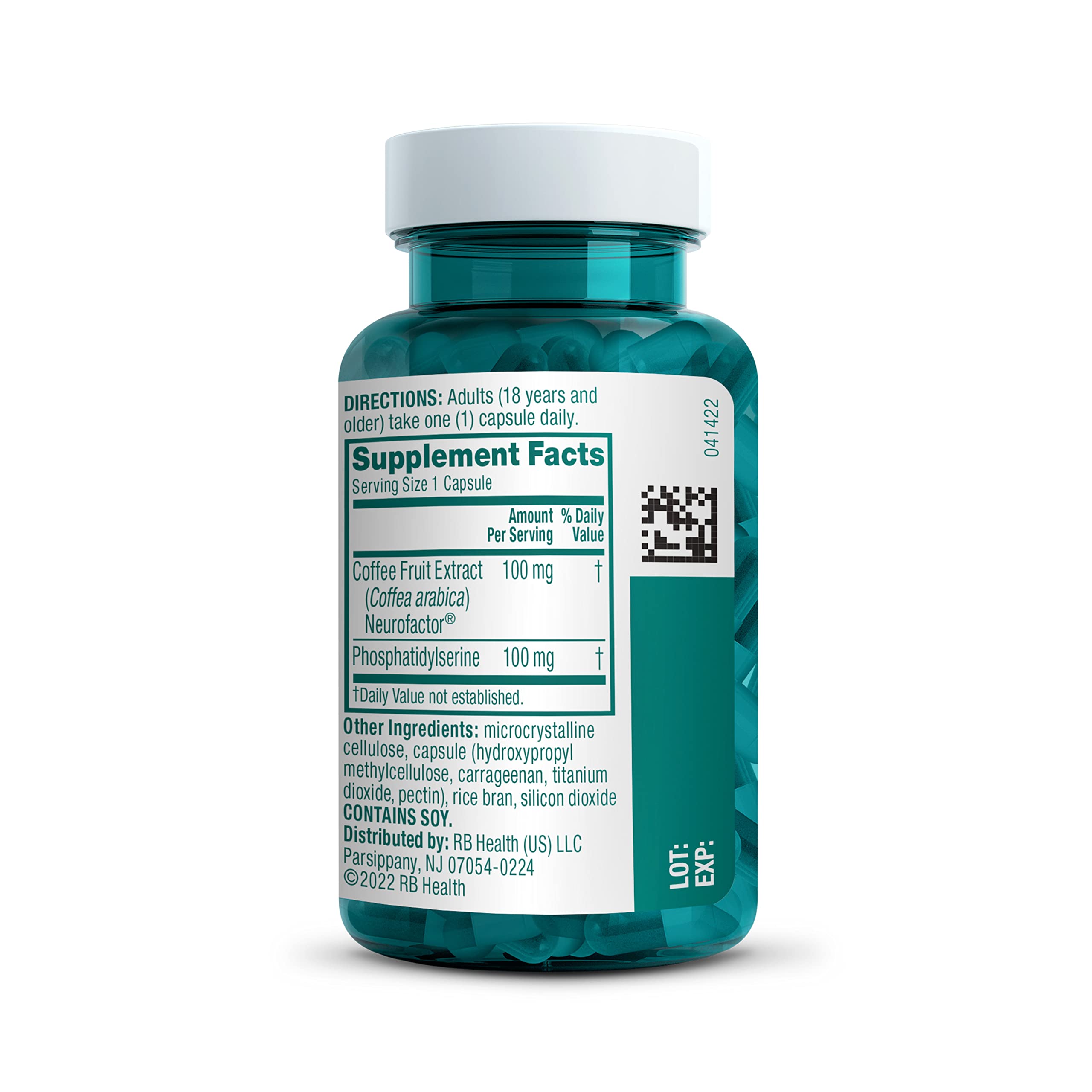 NEURIVA Original Brain Supplements - 28 Count Capsules | Brain Supplements for Memory and Focus, Phosphatidylserine, Neurofactor, Decaffeinated Nootropic, Clinically Tested