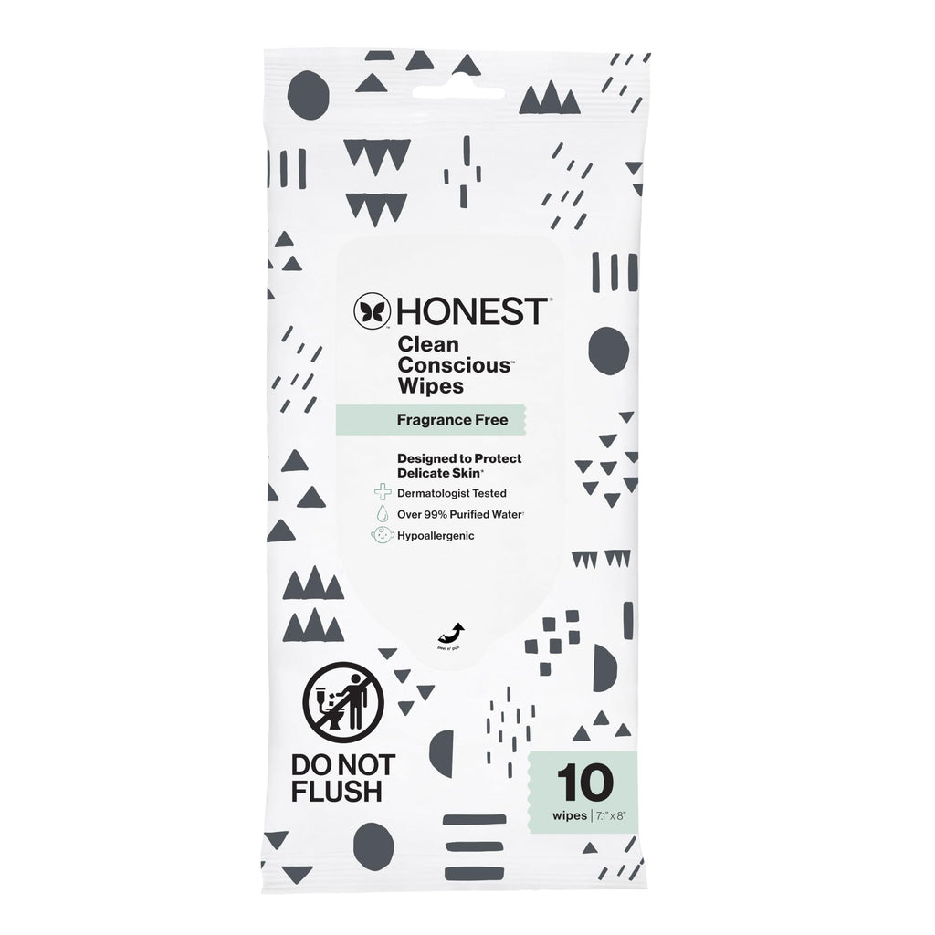 Buy now The Honest Company Hypoallergenic Multi-Use Baby Wipes for Sensitive Baby Skin Rainbow 60 Count at indiglob india